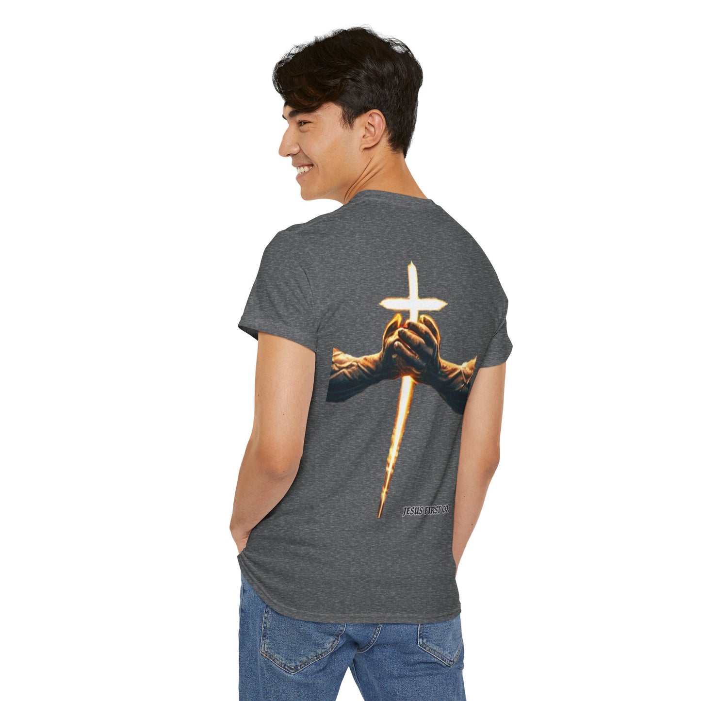 Unisex Heavy Cotton Tee - 'Do Not Be Afraid'