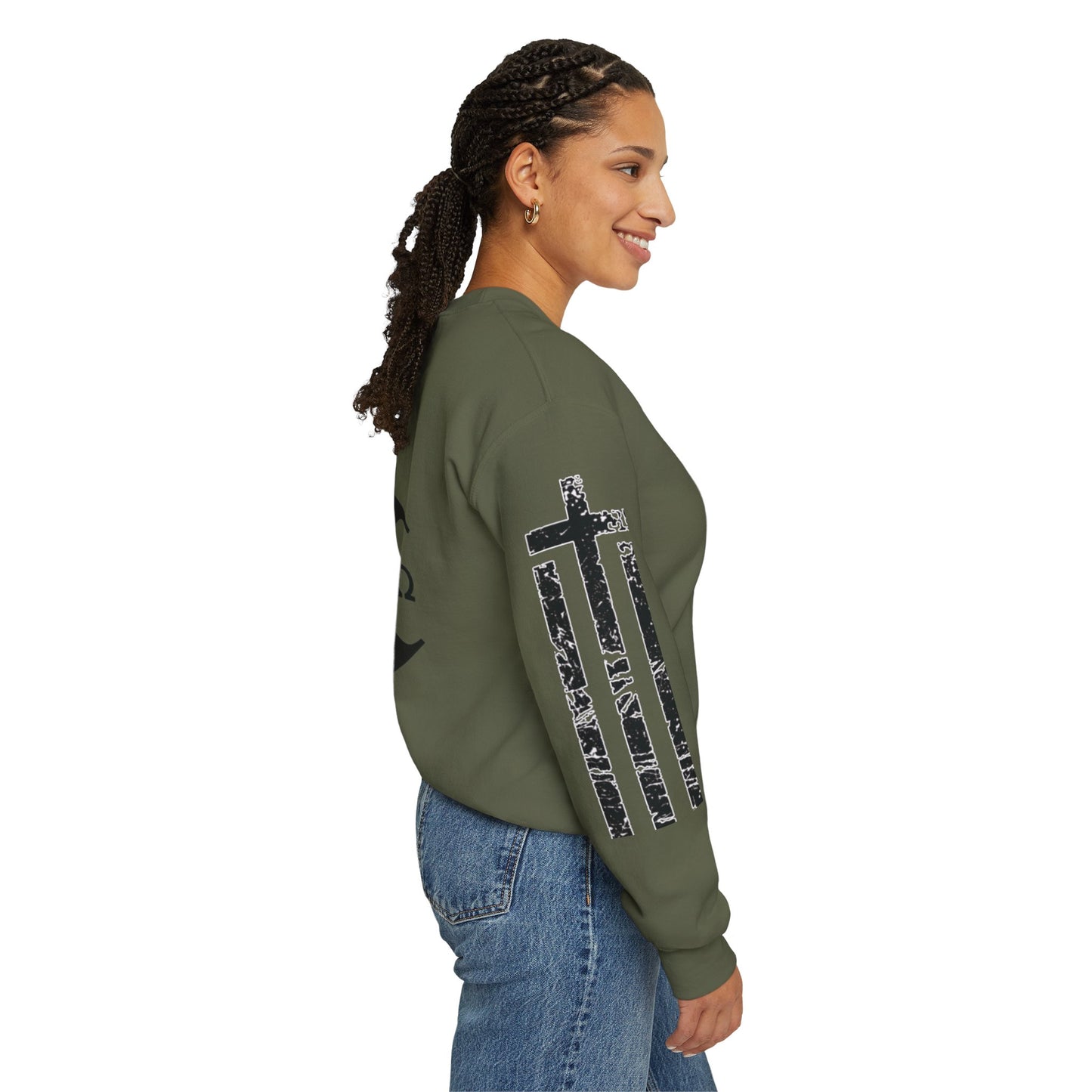 Faith & Freedom Heavy Blend Crewneck Sweatshirt