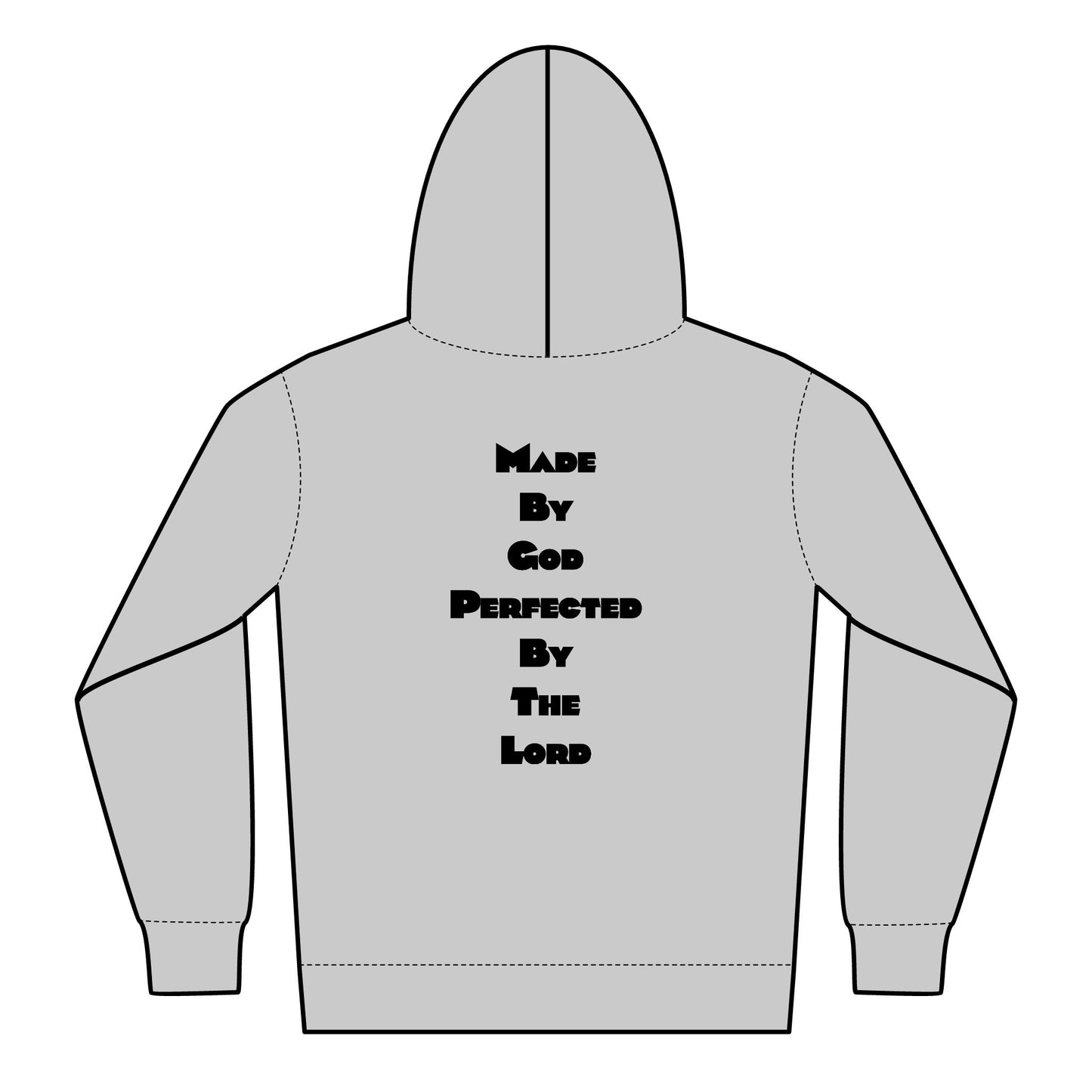 Kidz of god Zipped Hoodie - Faith Over Fear Design
