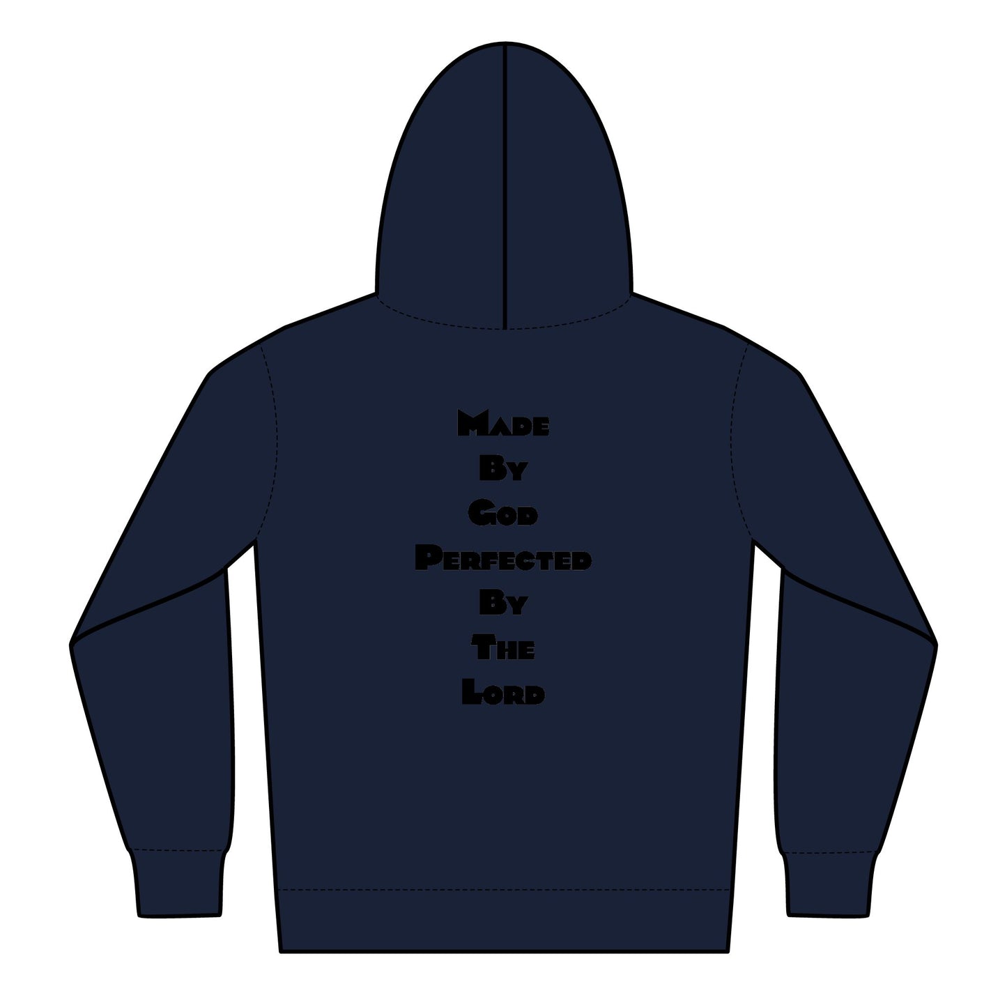 Kidz of god Zipped Hoodie - Faith Over Fear Design