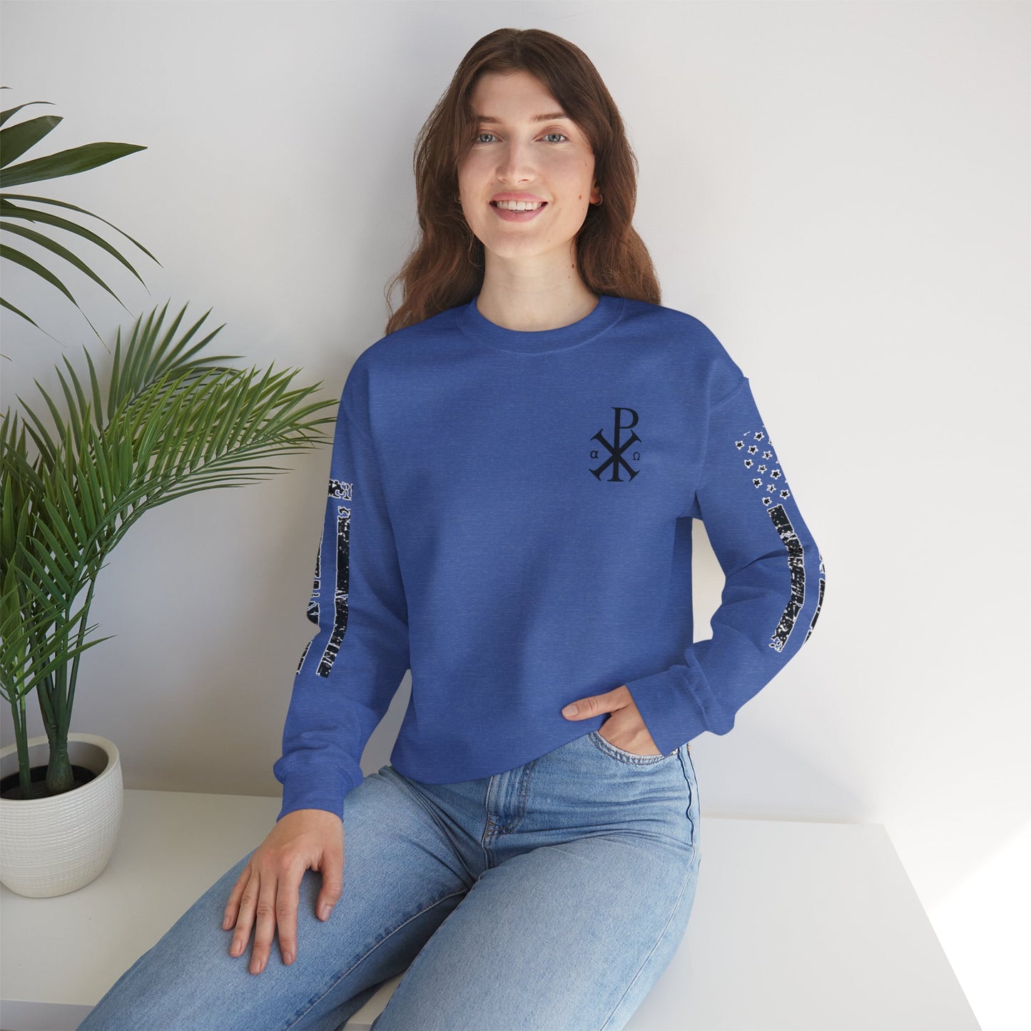 Faith & Freedom Heavy Blend Crewneck Sweatshirt