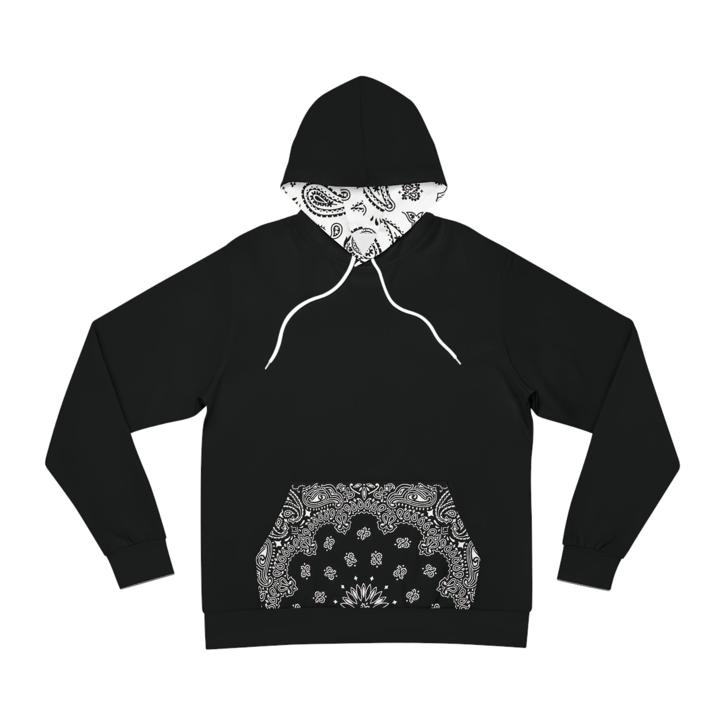 Jesus First Bandana Print Hoodie