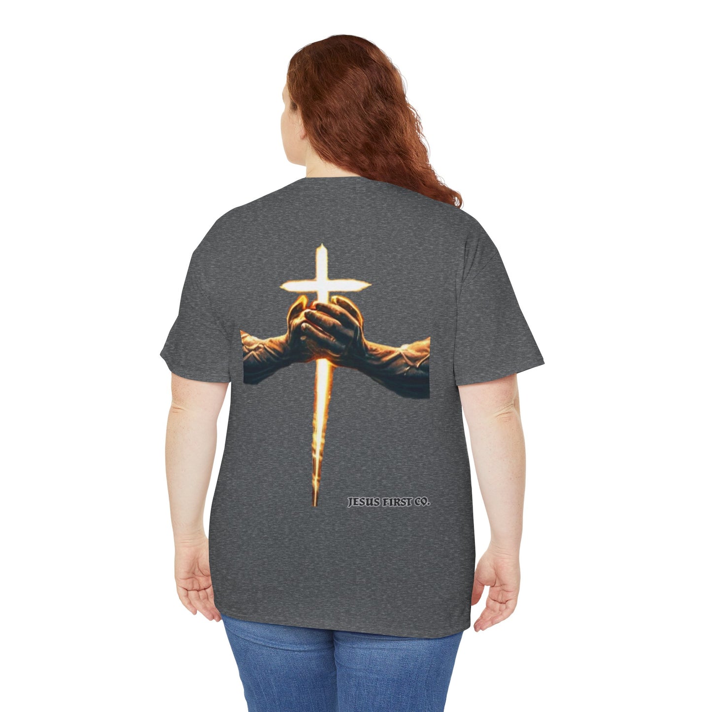 Unisex Heavy Cotton Tee - 'Do Not Be Afraid'