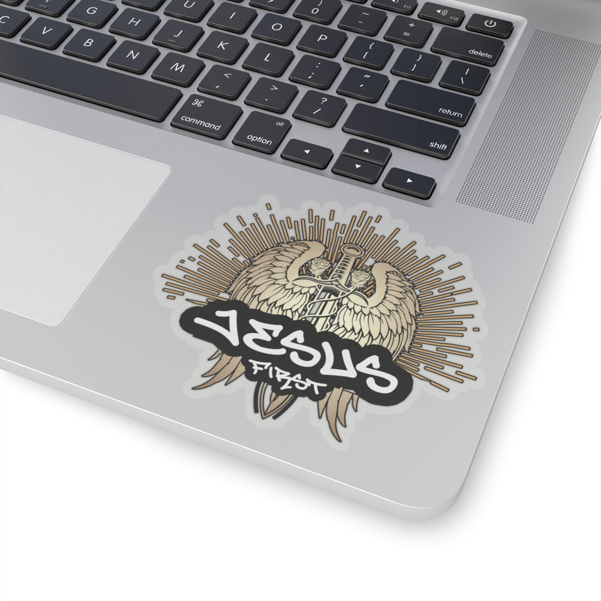 Jesus First Sticker | Faith-Inspired Vinyl Decals for Personalization