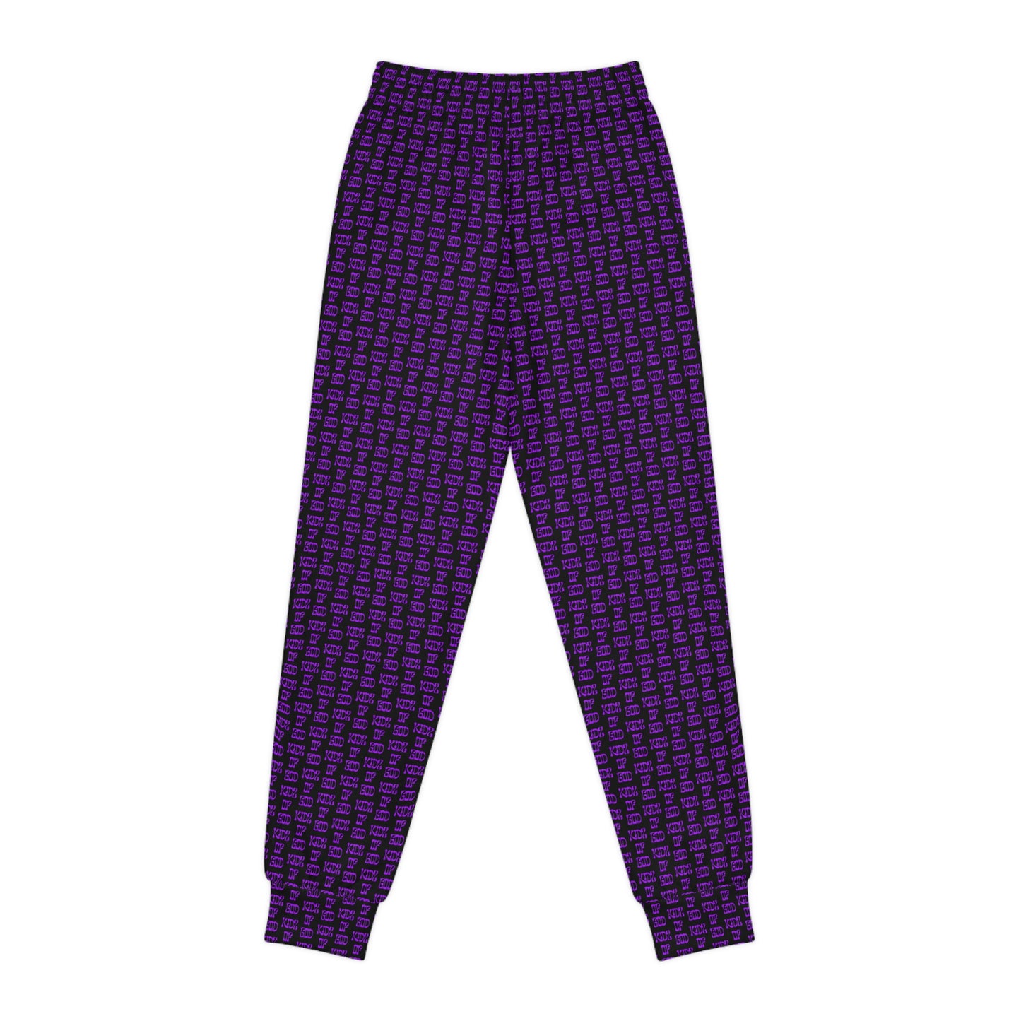 Trendy Youth Joggers in Purple - Stylish & Comfortable Activewear for Kids