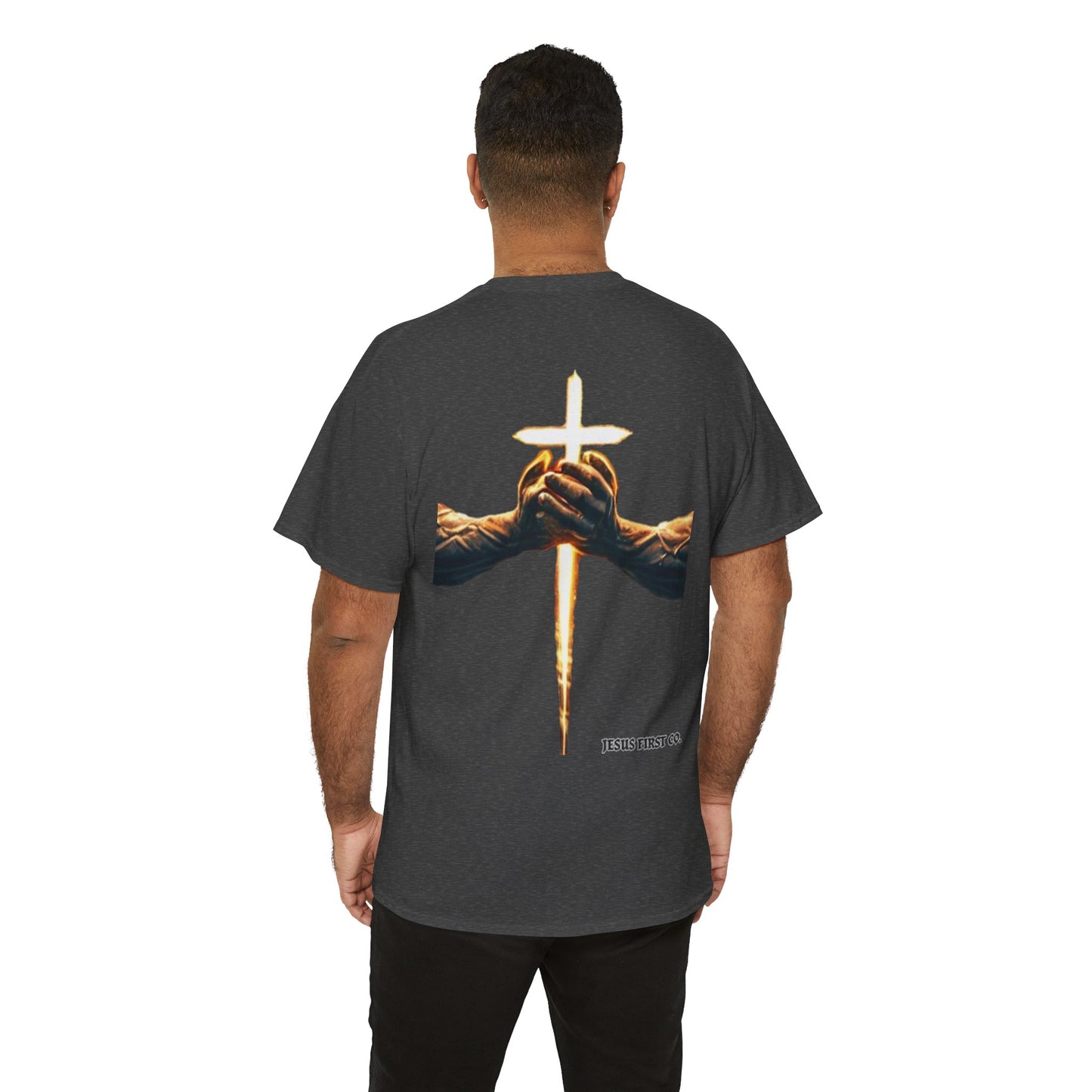Unisex Heavy Cotton Tee - 'Do Not Be Afraid'