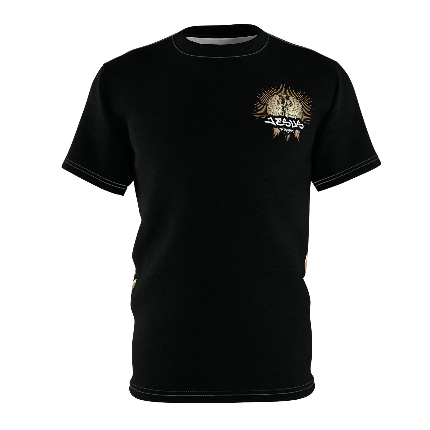 Cut & Sew Tee - Faith over fear Made in USA