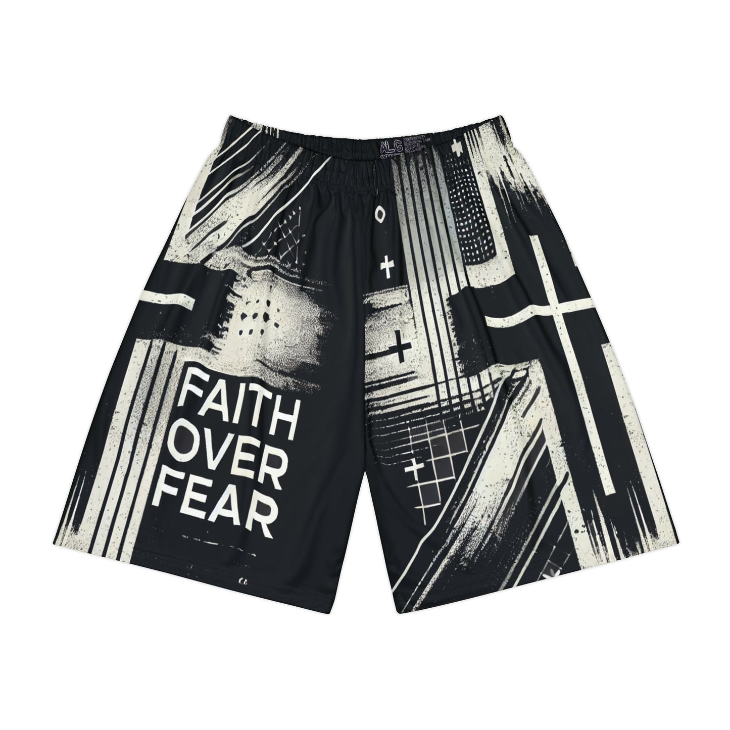 Men’s Faith Over Fear Sports Shorts | 100% American Made