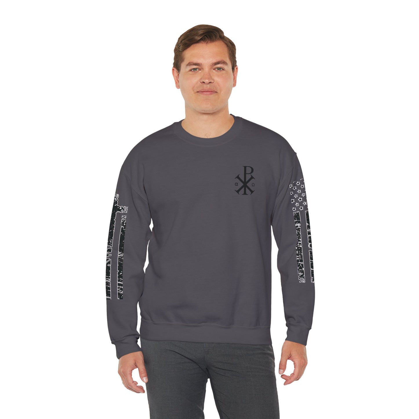 Faith & Freedom Heavy Blend Crewneck Sweatshirt