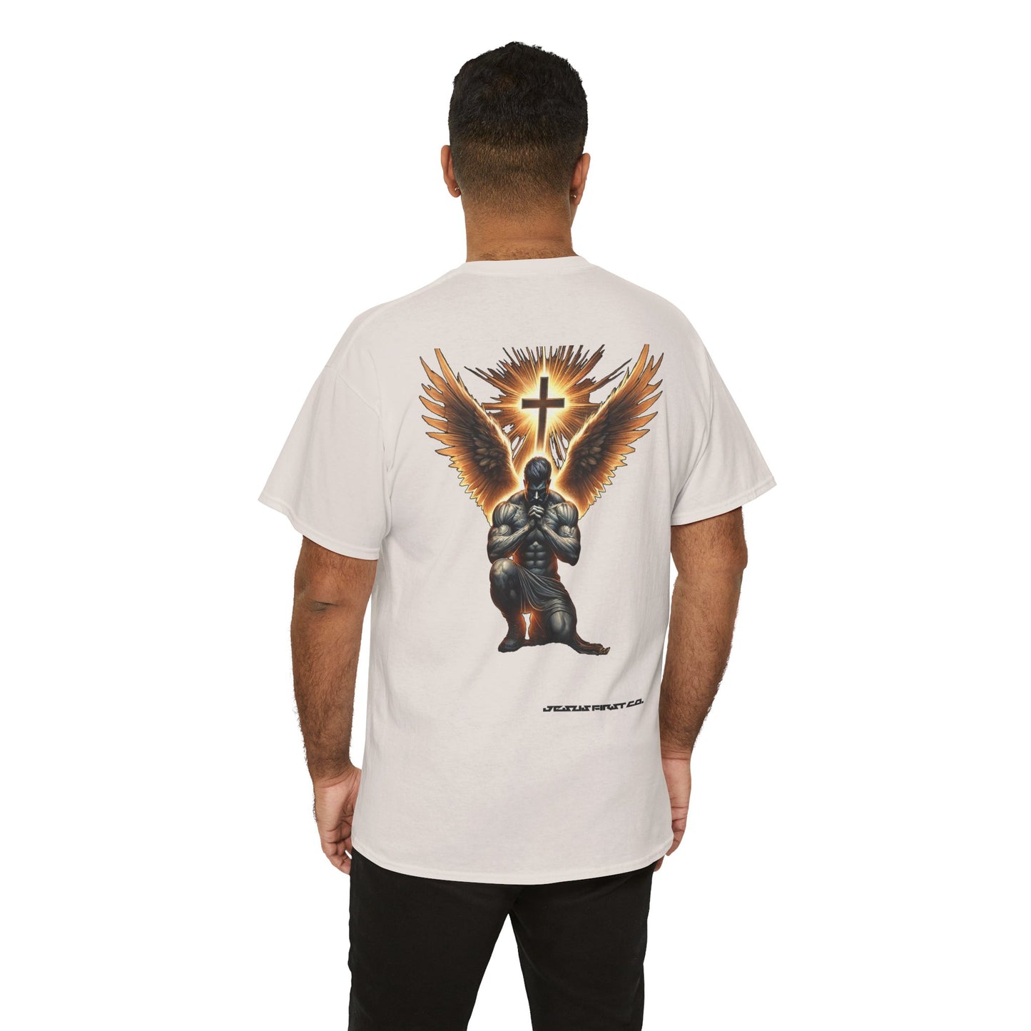J.f.c. Heavy Cotton Tee Strong prayer