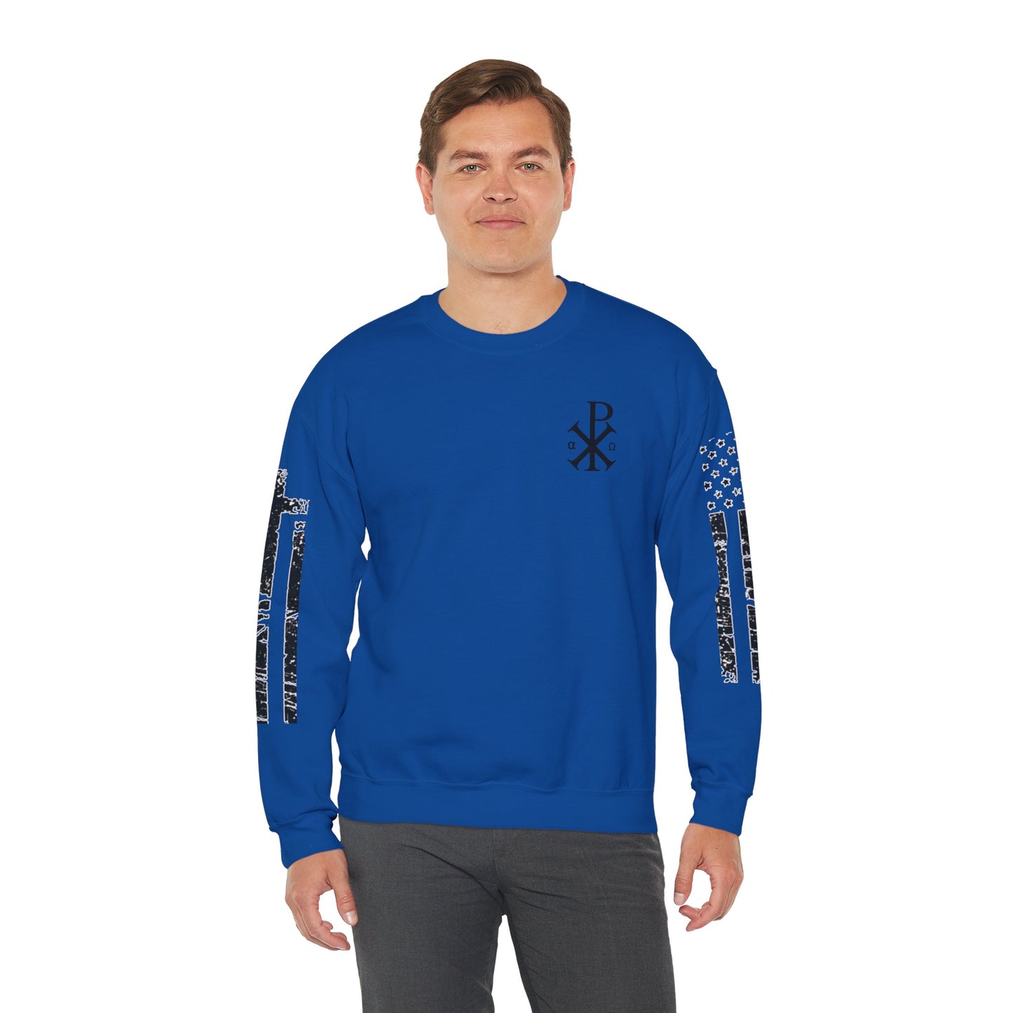 Faith & Freedom Heavy Blend Crewneck Sweatshirt