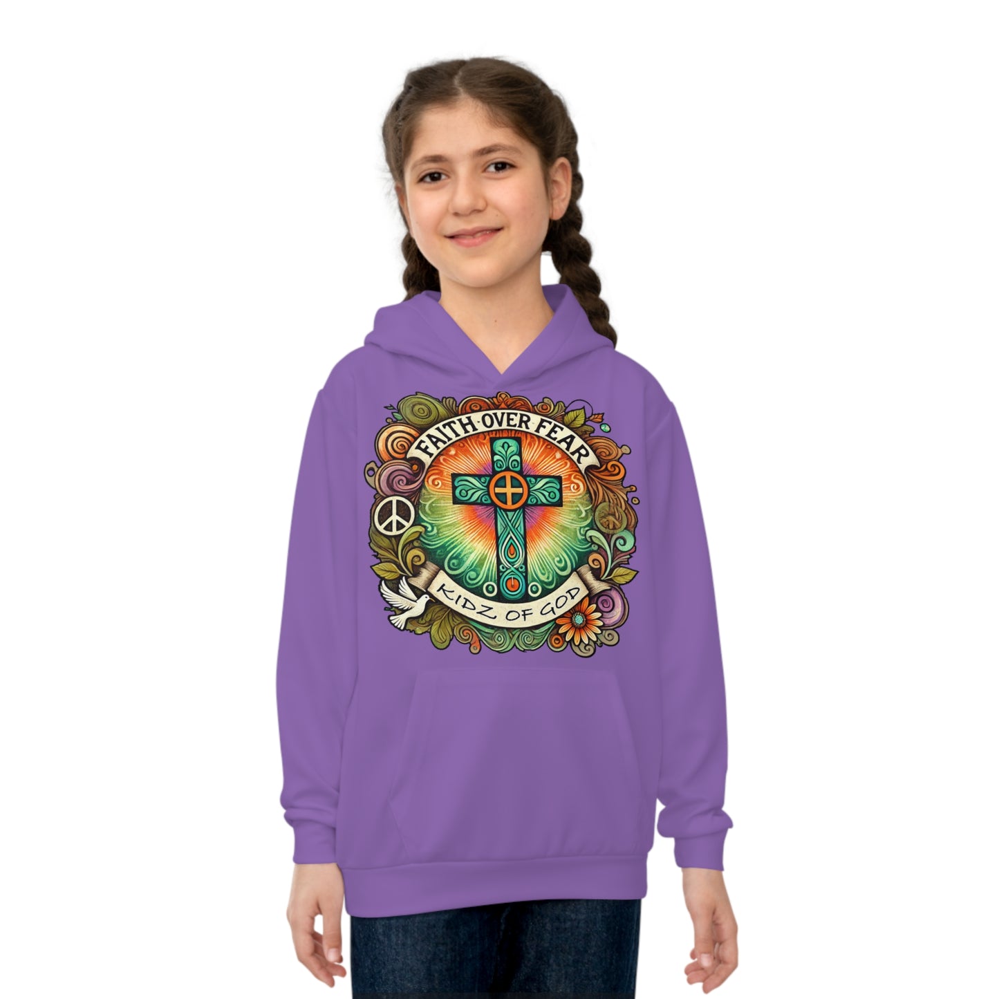 Faith over Fear Children's Hoodie