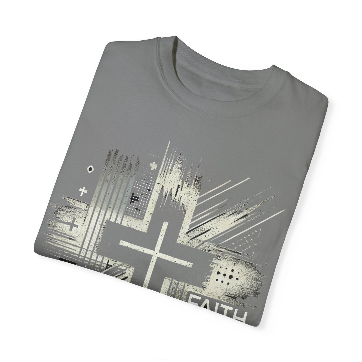 Faith Over Fear Unisex Garment-Dyed T-Shirt