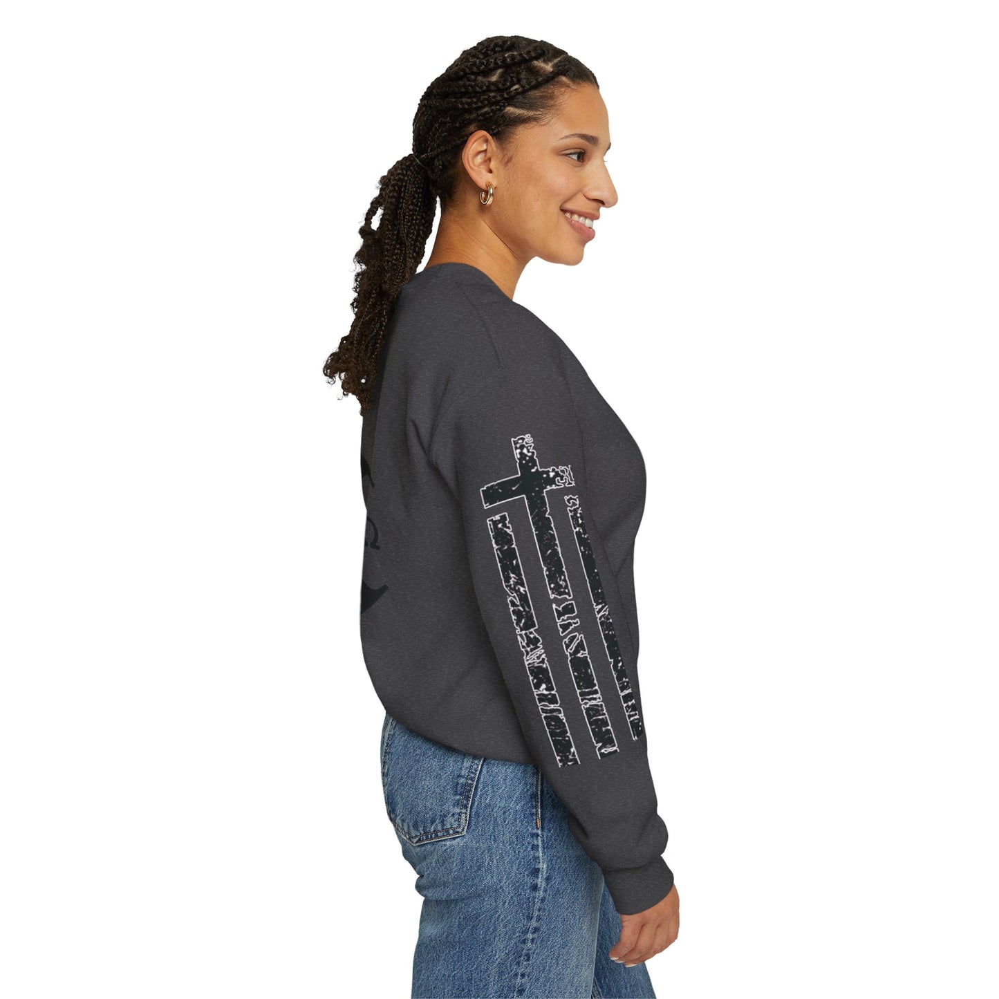 Faith & Freedom Heavy Blend Crewneck Sweatshirt