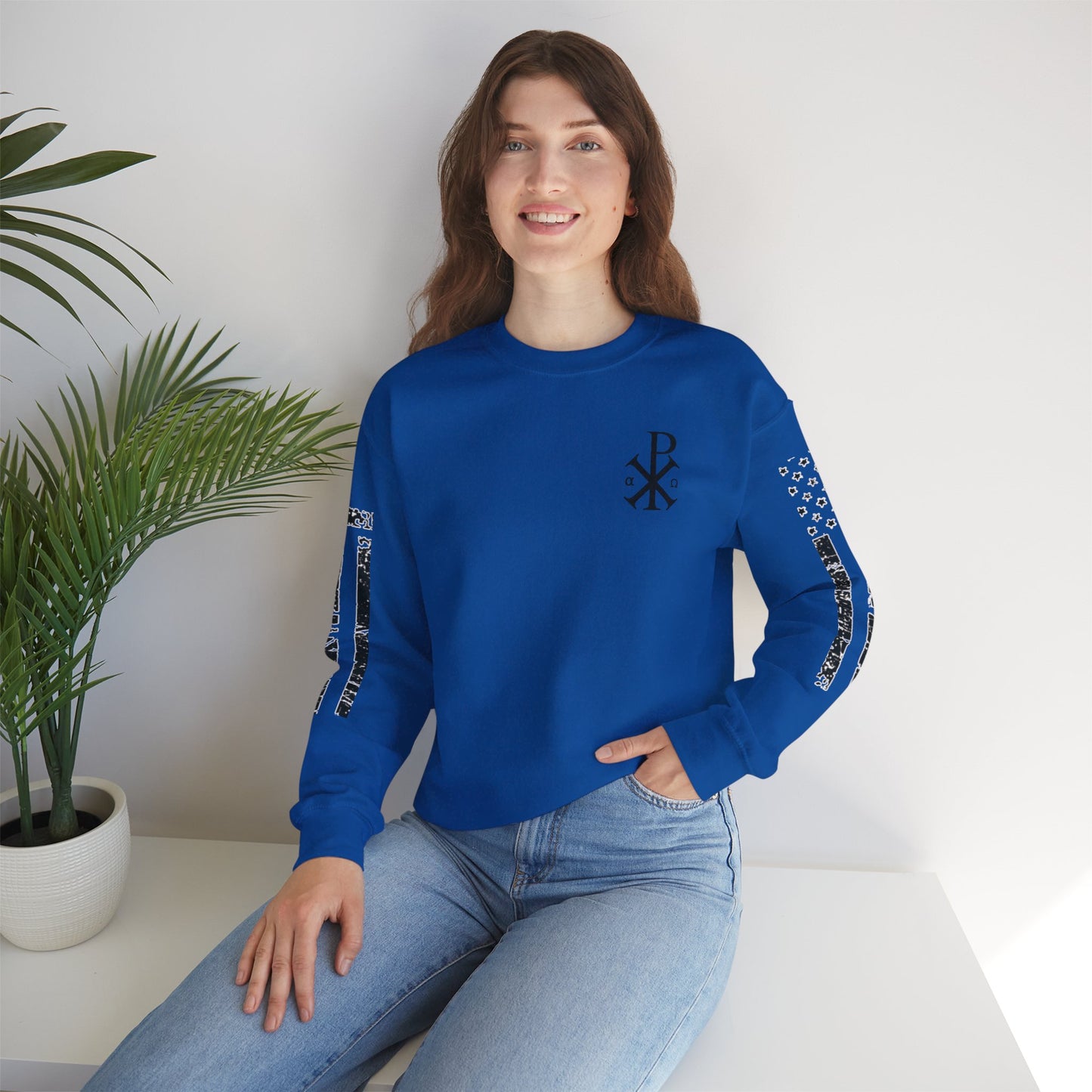 Faith & Freedom Heavy Blend Crewneck Sweatshirt