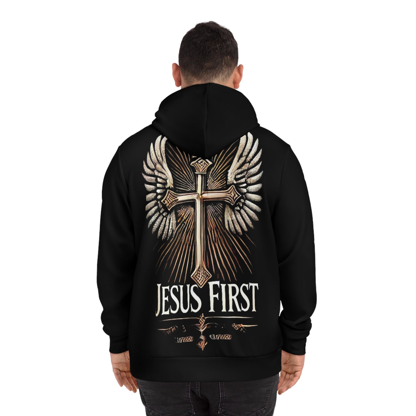 Inspirational Jesus First Hoodie | Faith-Based Fashion