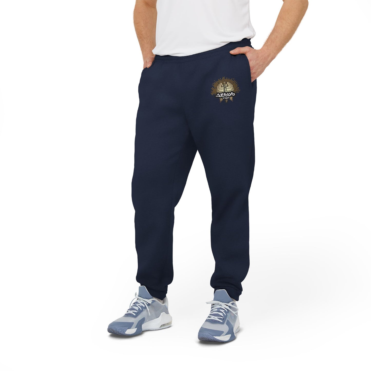 Cozy Adidas Unisex Fleece Joggers with Unique Design