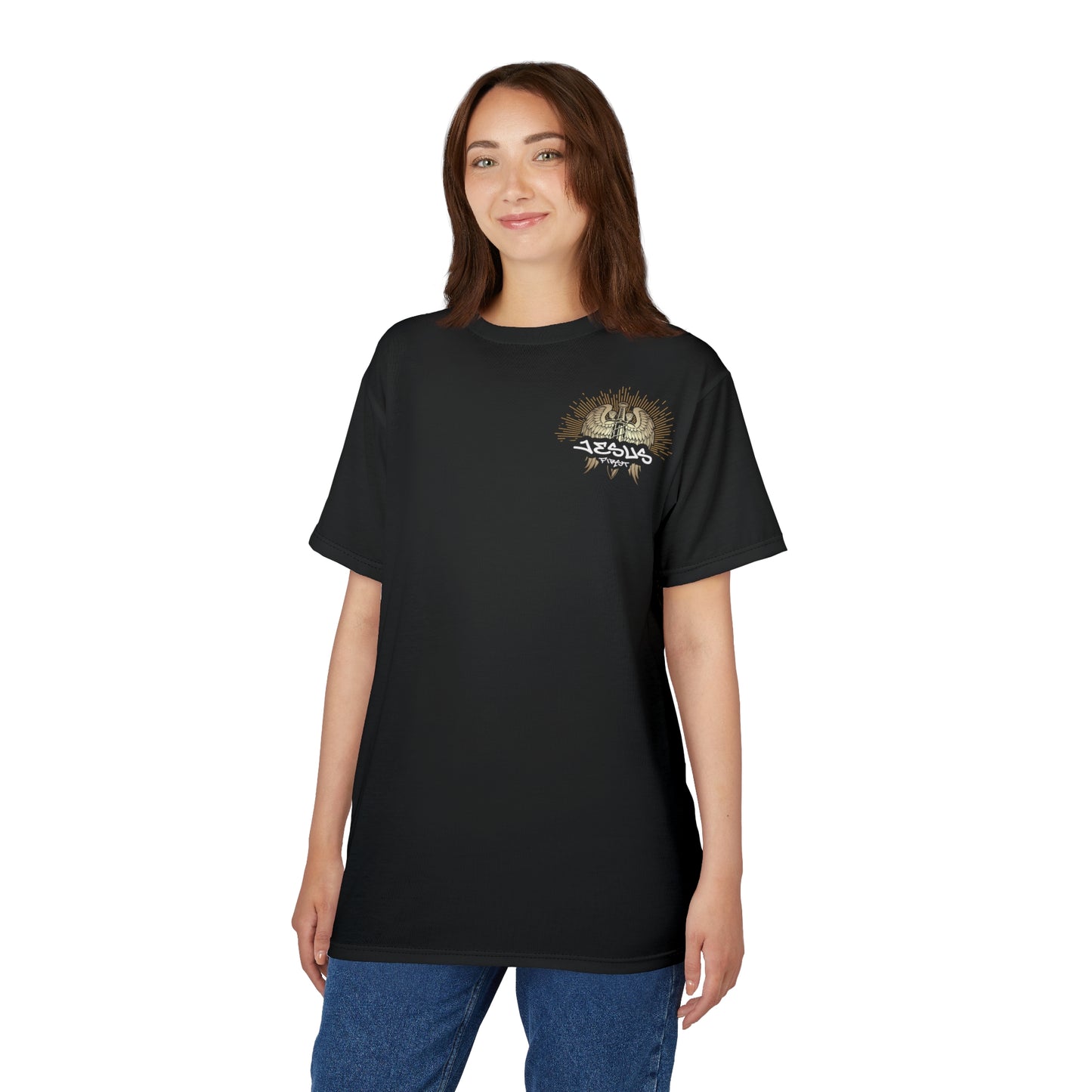 Cut & Sew Tee - Faith over fear Made in USA