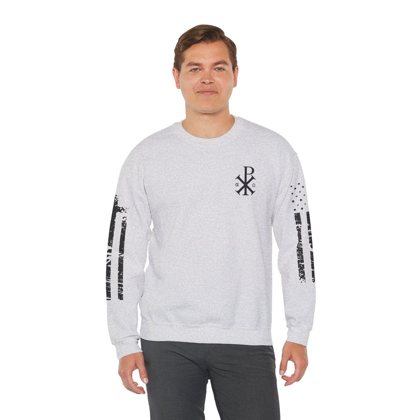 Faith & Freedom Heavy Blend Crewneck Sweatshirt