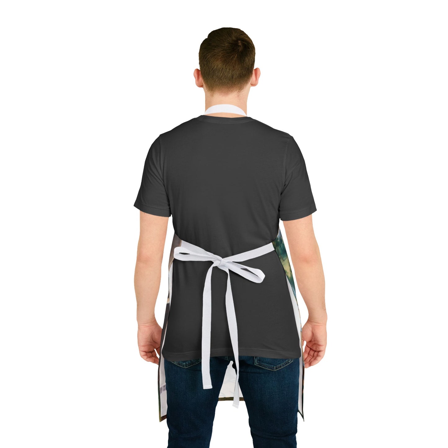 Jesus Take the Grill Apron - 5-Color Straps for BBQ Lovers