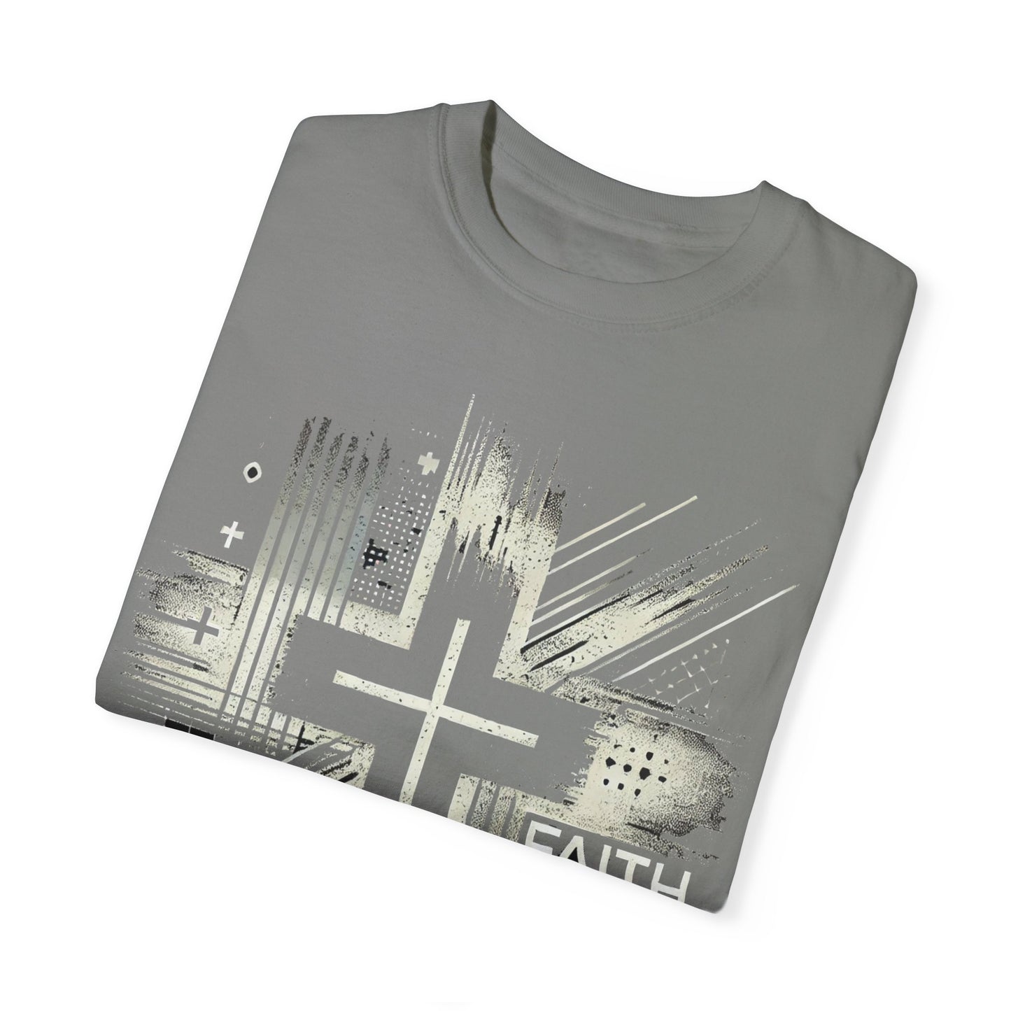 Faith Over Fear Unisex Garment-Dyed T-Shirt