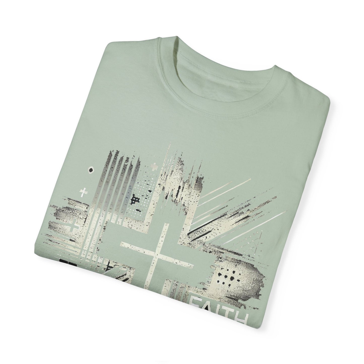 Faith Over Fear Unisex Garment-Dyed T-Shirt