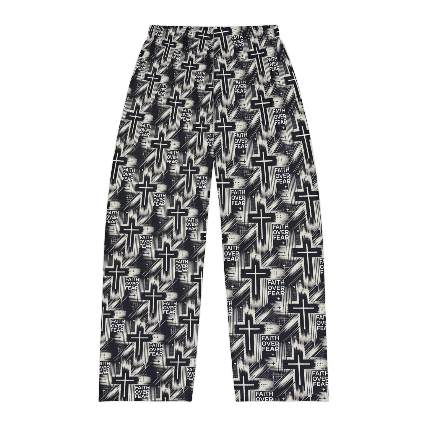 Faith Over Fear Men's Pajama Pants - 100% American Made