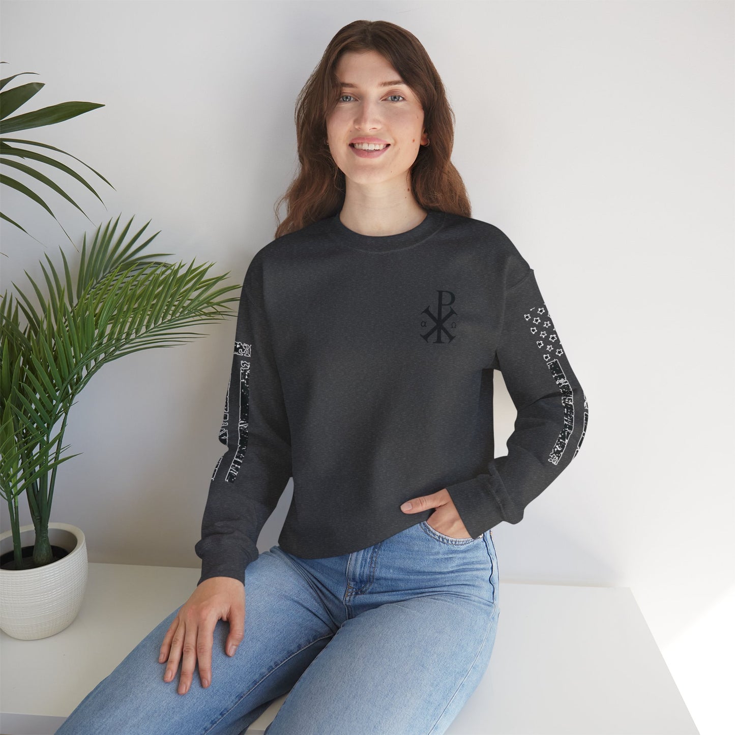 Faith & Freedom Heavy Blend Crewneck Sweatshirt