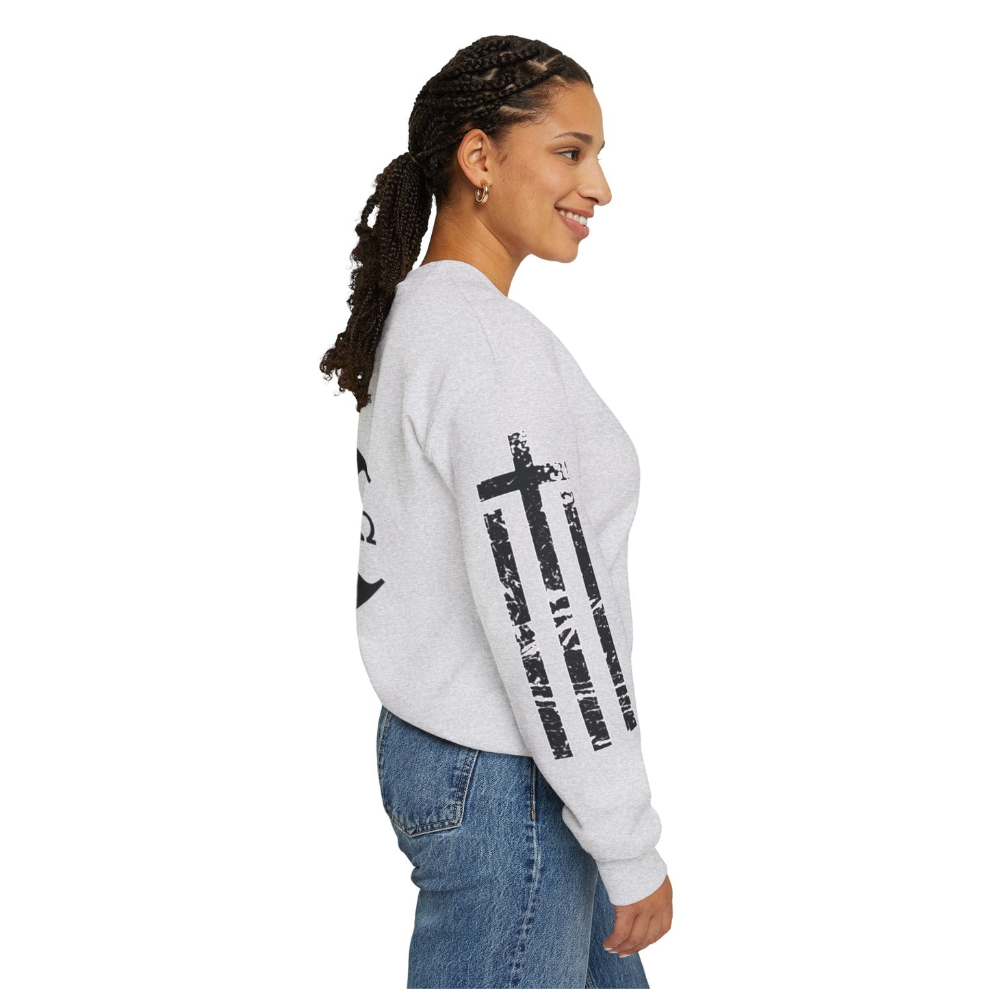 Faith & Freedom Heavy Blend Crewneck Sweatshirt