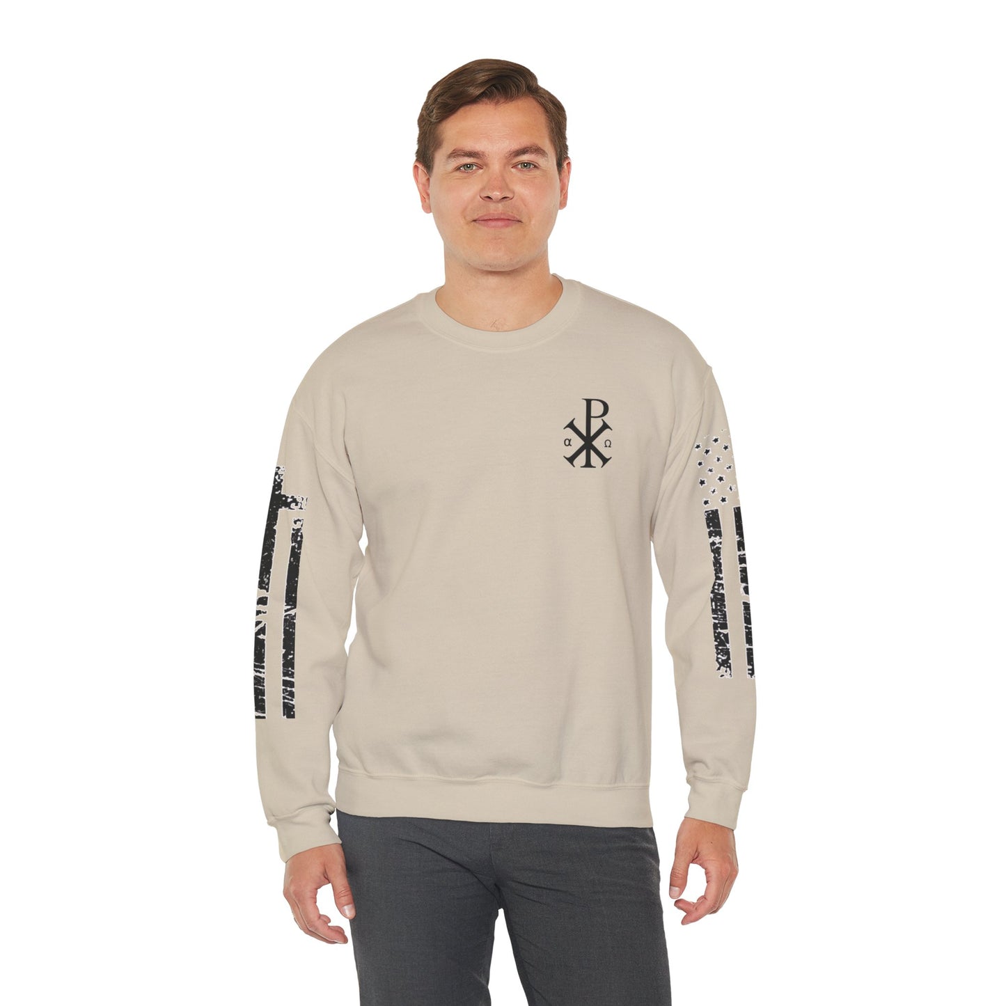 Faith & Freedom Heavy Blend Crewneck Sweatshirt