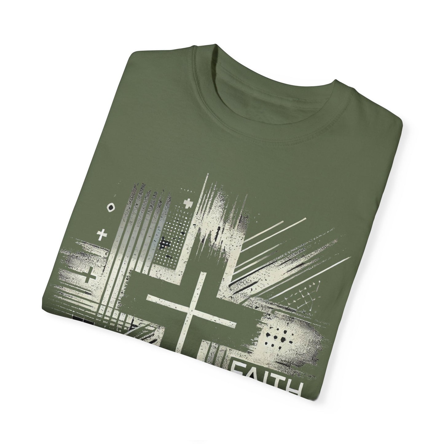Faith Over Fear Unisex Garment-Dyed T-Shirt