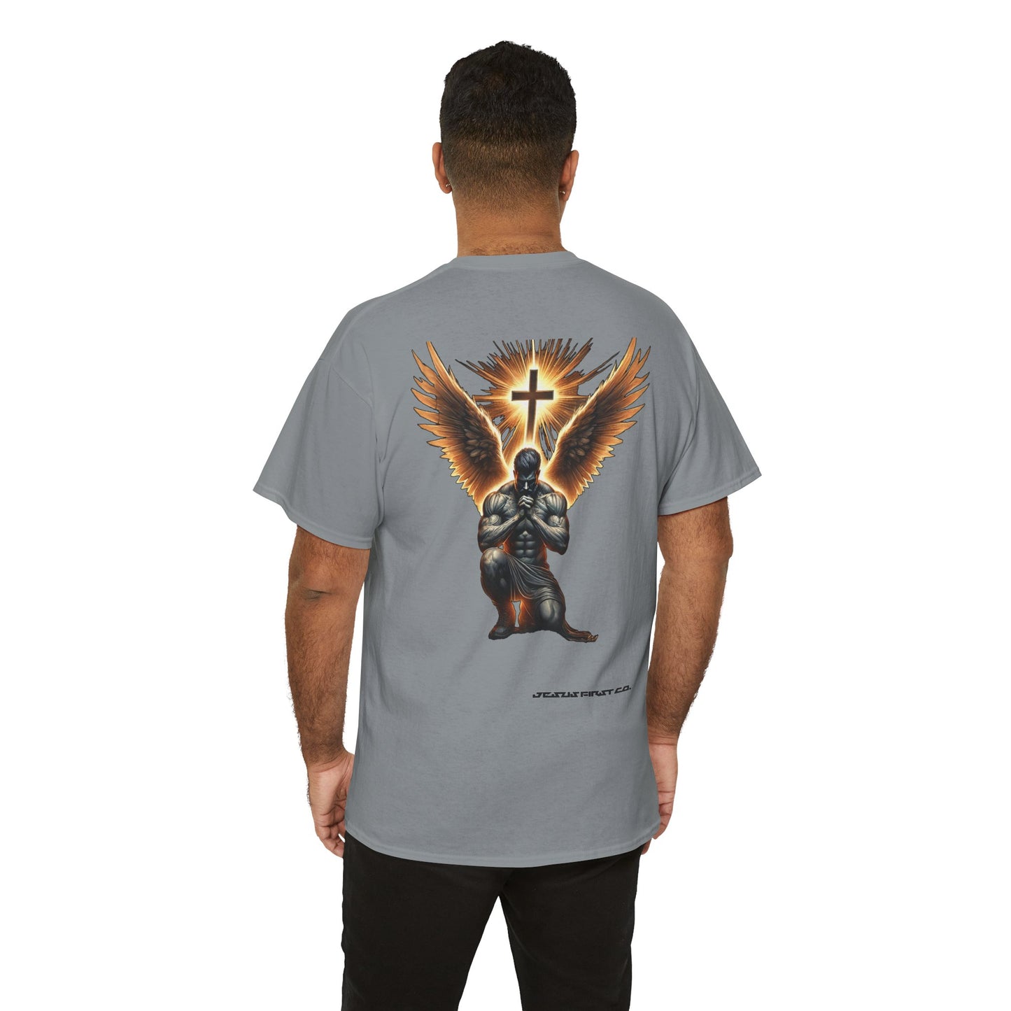 J.f.c. Heavy Cotton Tee Strong prayer