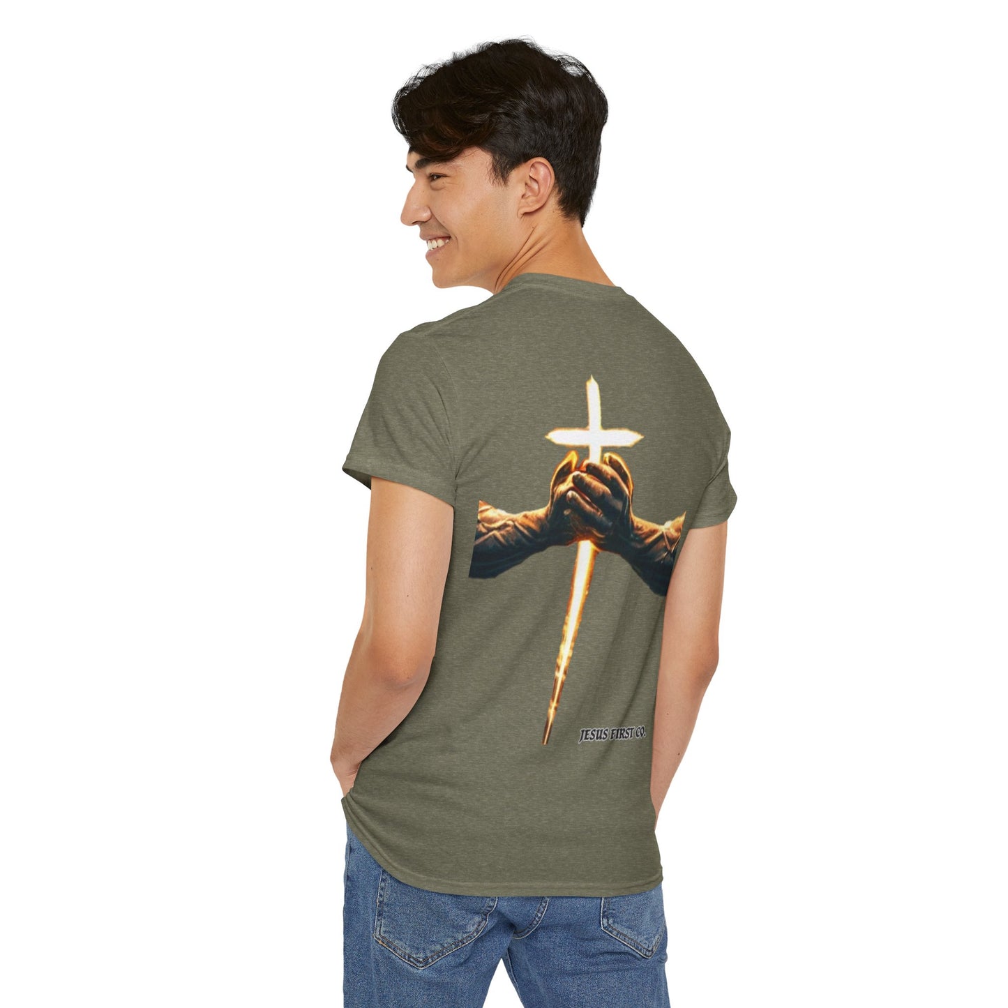 Unisex Heavy Cotton Tee - 'Do Not Be Afraid'