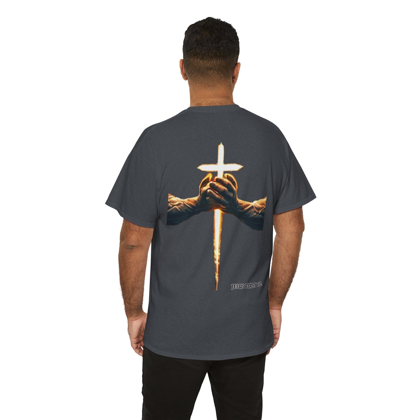 Unisex Heavy Cotton Tee - 'Do Not Be Afraid'