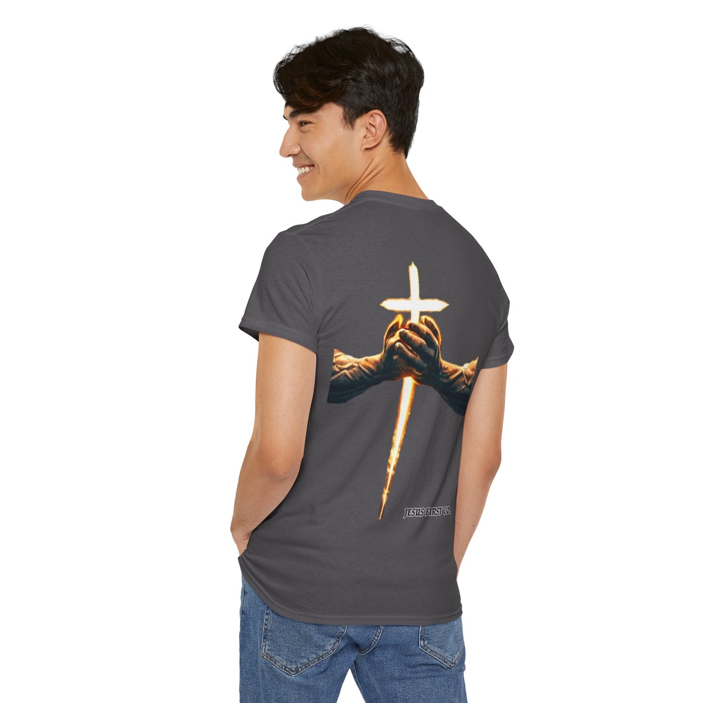 Unisex Heavy Cotton Tee - 'Do Not Be Afraid'