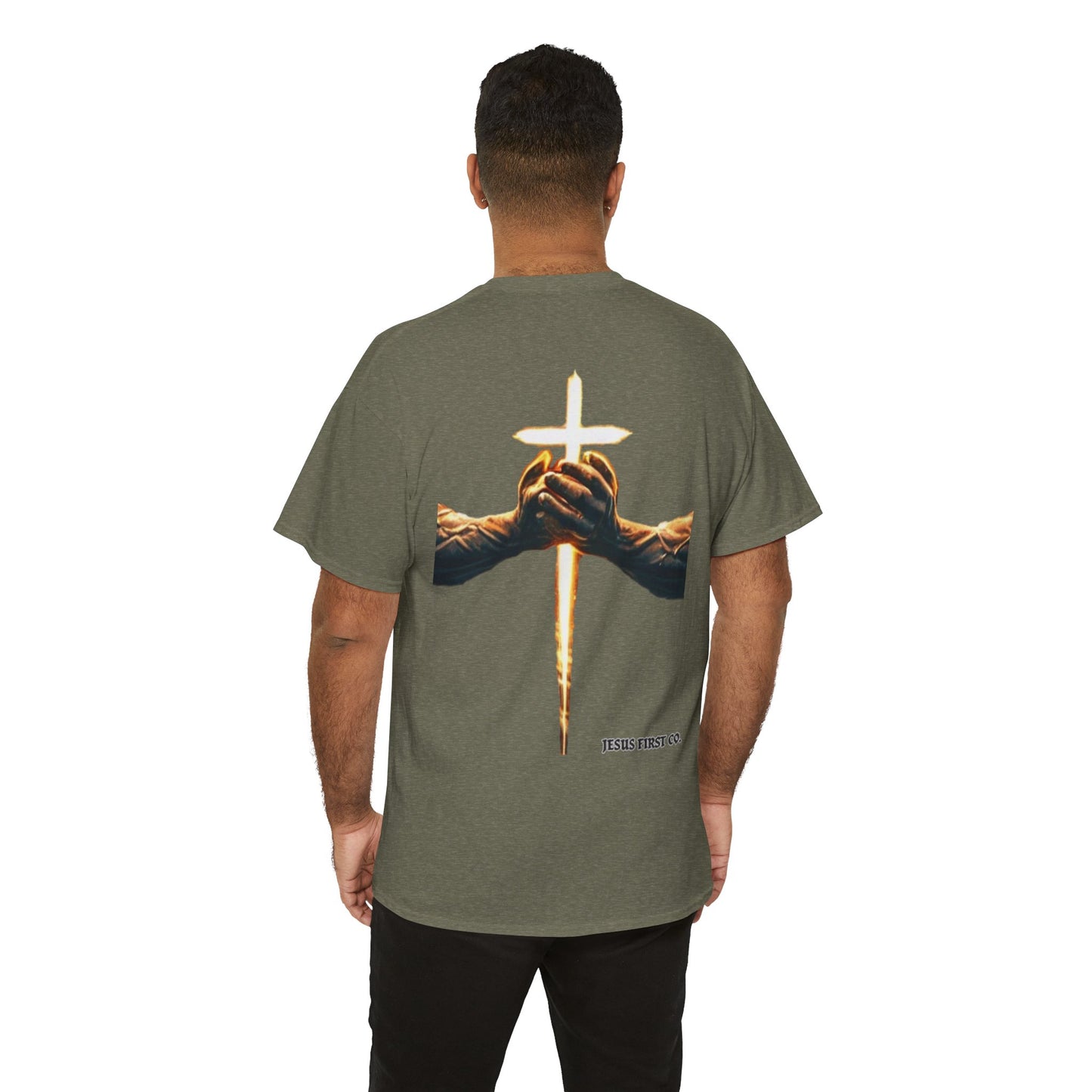 Unisex Heavy Cotton Tee - 'Do Not Be Afraid'