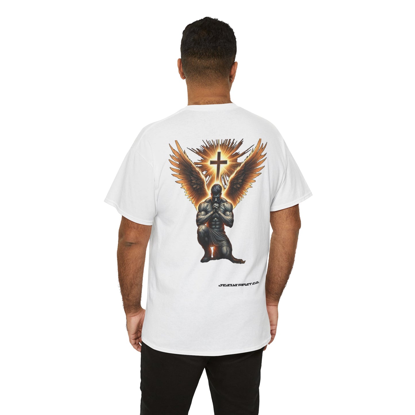 J.f.c. Heavy Cotton Tee Strong prayer