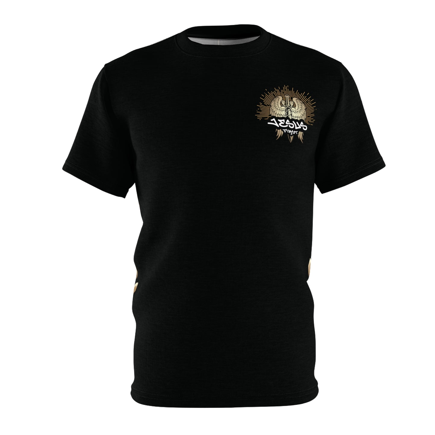 Cut & Sew Tee - Faith over fear Made in USA