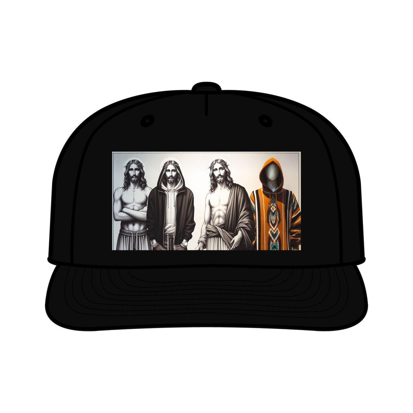 Stylish Surf Cap with Unique Artistic Design