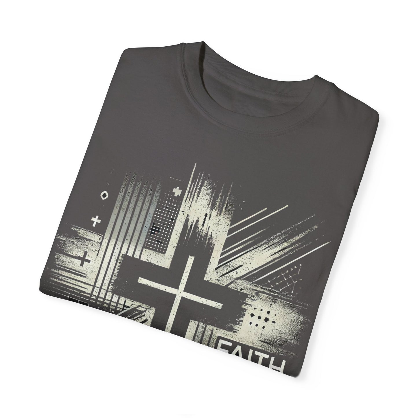 Faith Over Fear Unisex Garment-Dyed T-Shirt
