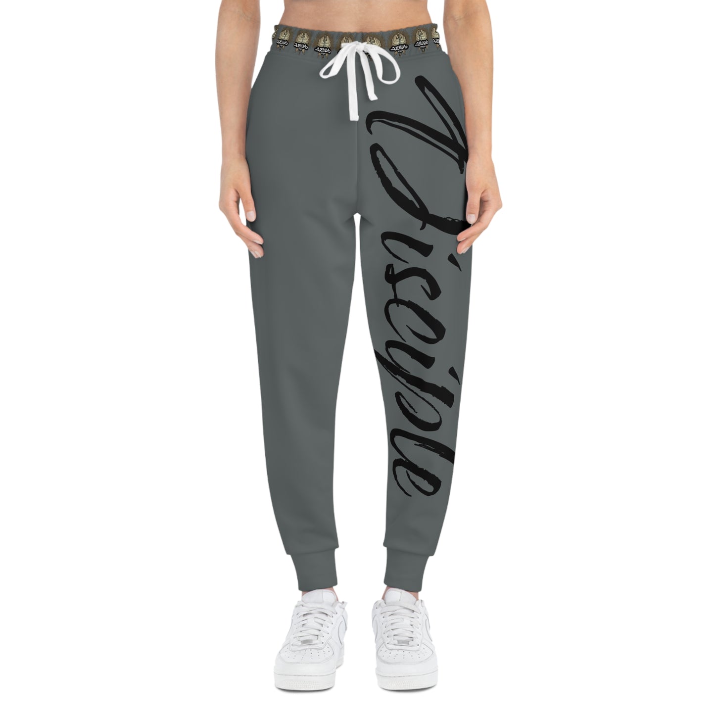 Motivational Athletic Joggers with 'Disciple' Design - Perfect for Workouts & Casual Wear