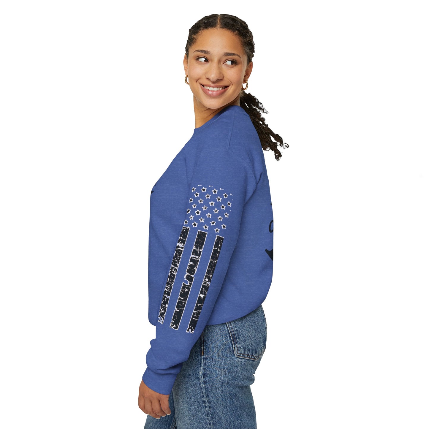 Faith & Freedom Heavy Blend Crewneck Sweatshirt