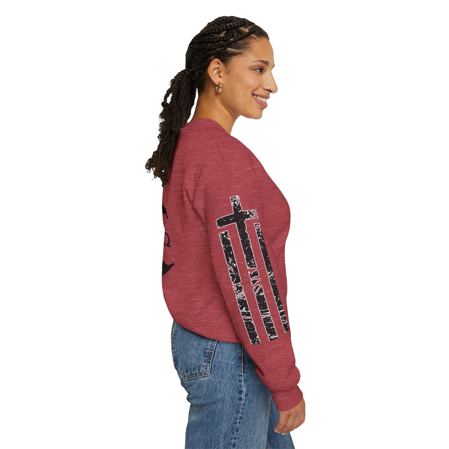 Faith & Freedom Heavy Blend Crewneck Sweatshirt