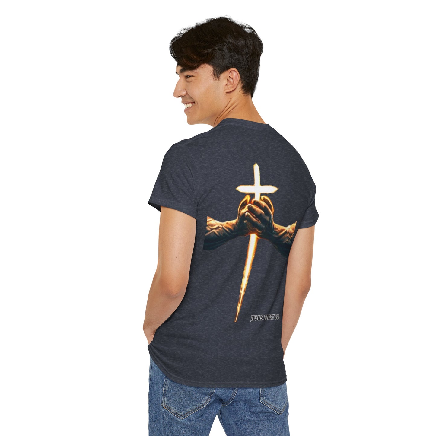 Unisex Heavy Cotton Tee - 'Do Not Be Afraid'