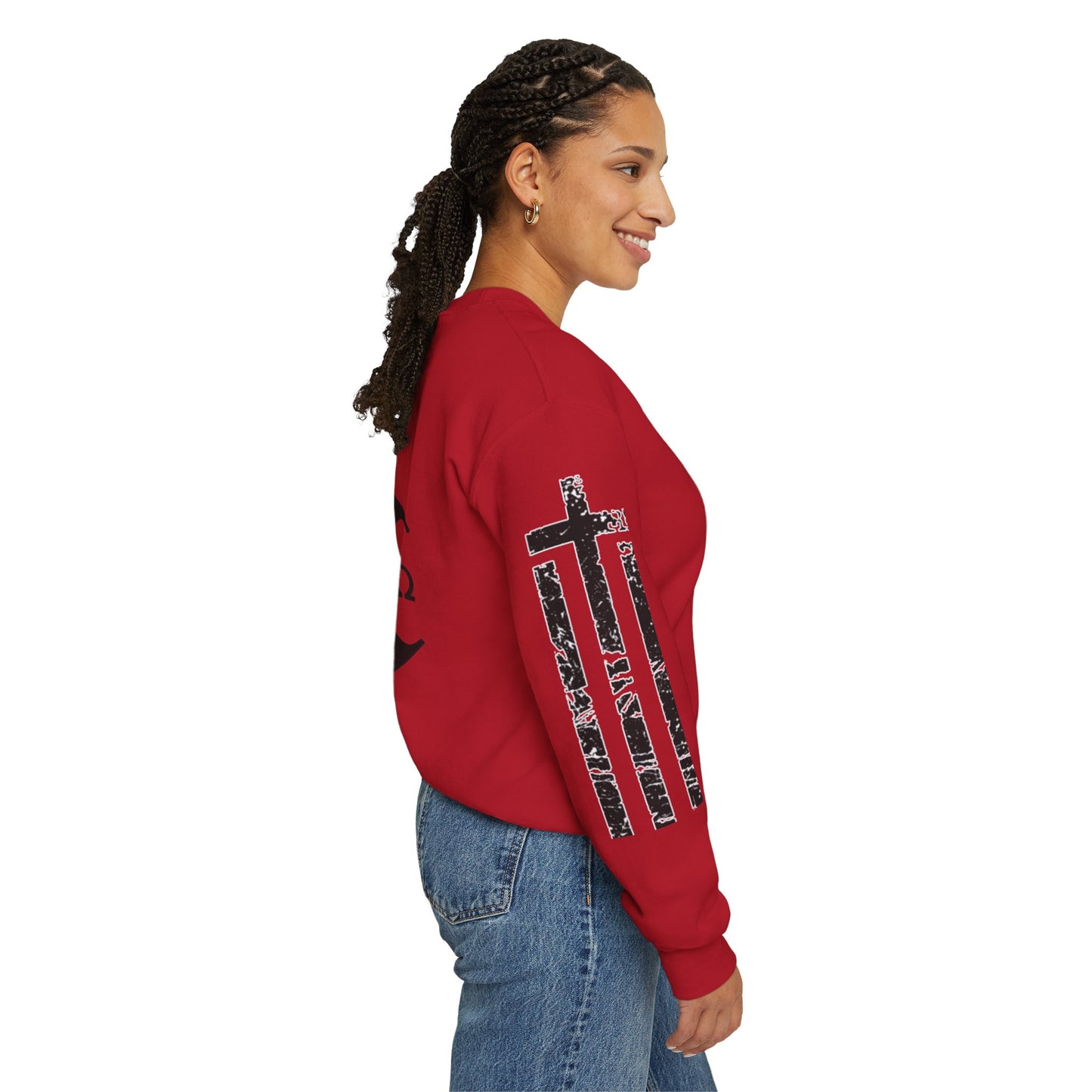 Faith & Freedom Heavy Blend Crewneck Sweatshirt