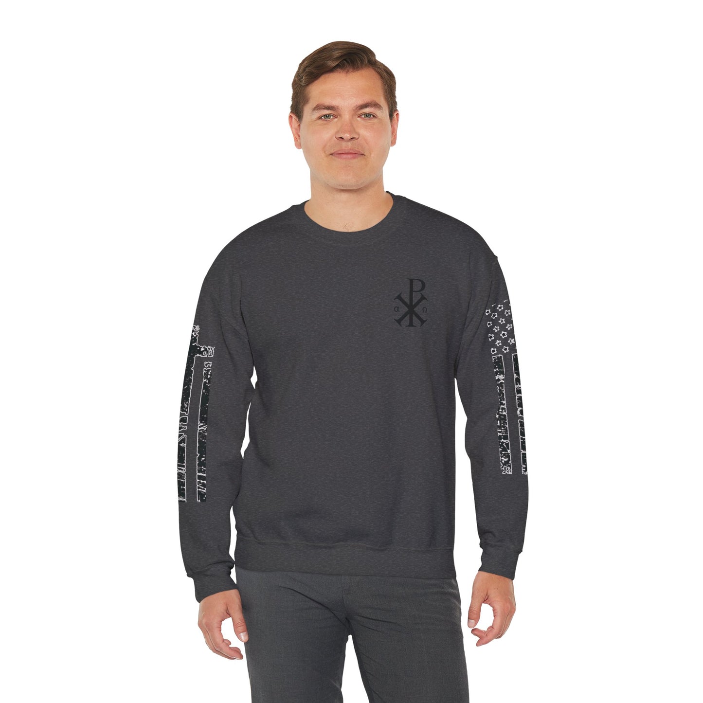 Faith & Freedom Heavy Blend Crewneck Sweatshirt