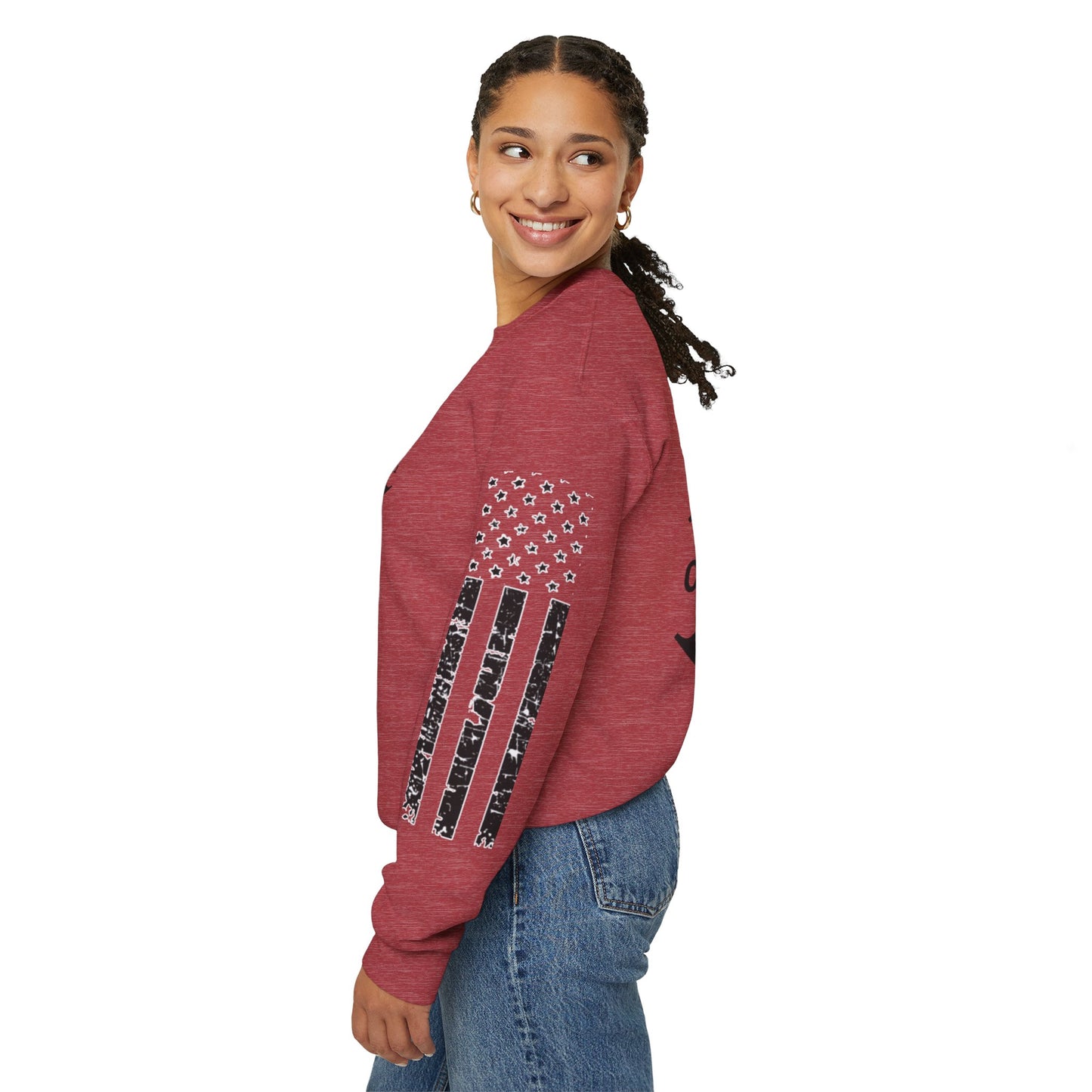 Faith & Freedom Heavy Blend Crewneck Sweatshirt