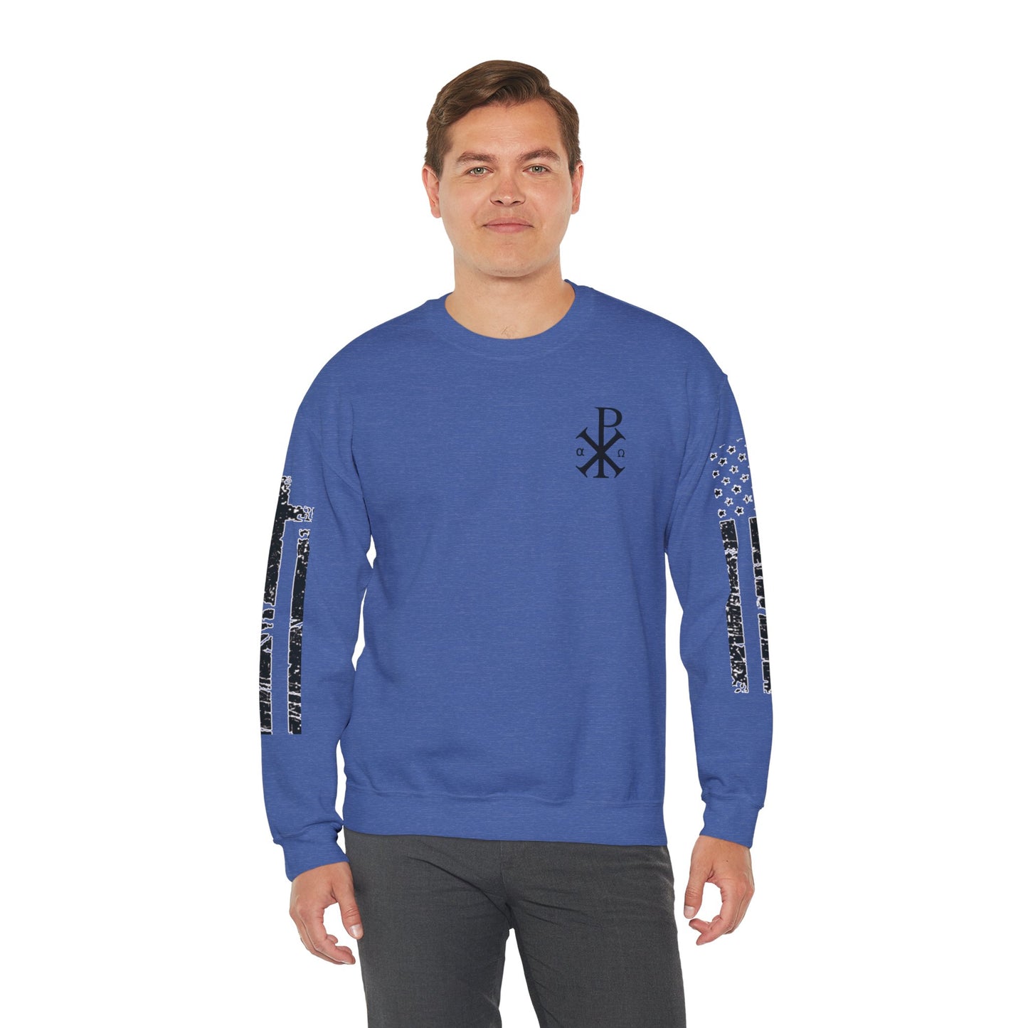 Faith & Freedom Heavy Blend Crewneck Sweatshirt