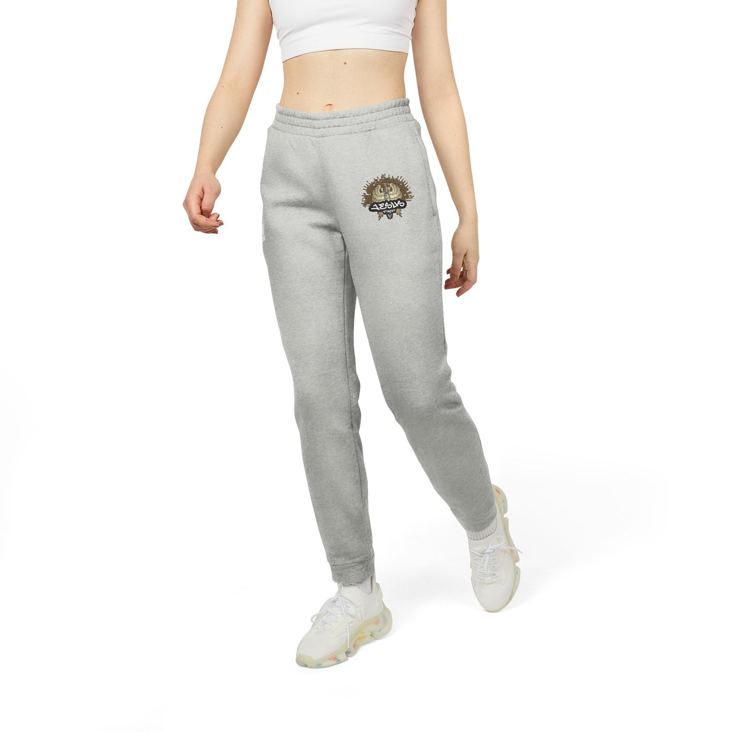 Cozy Adidas Unisex Fleece Joggers with Unique Design
