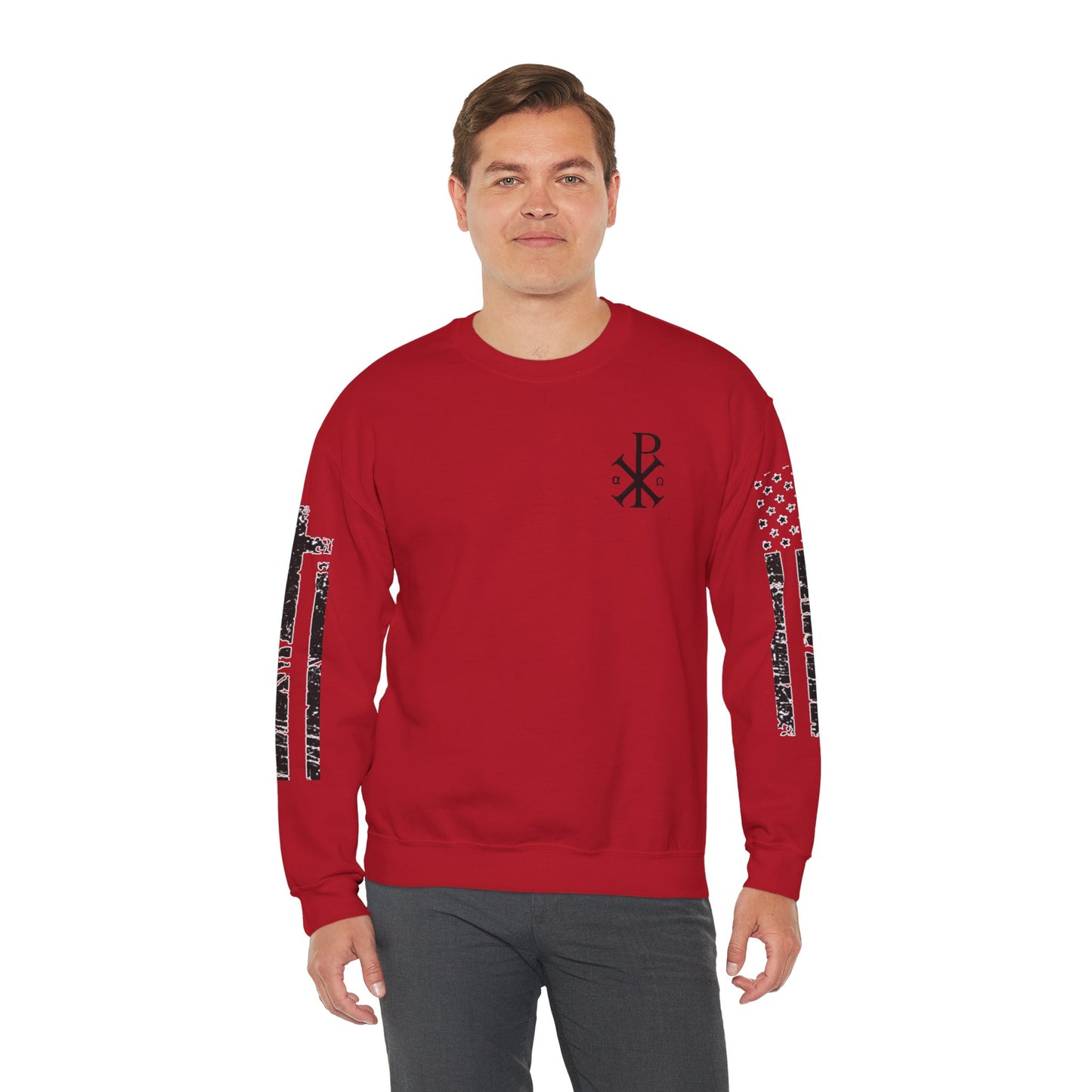 Faith & Freedom Heavy Blend Crewneck Sweatshirt